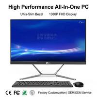 Precio de Fábrica, Computadora de Escritorio Todo en Uno de 24 Pulgadas FHD IPS OEM ODM, Core I5, DDR4, SSD, Garantía de 3 Años para Educación, Laboratorio Informático