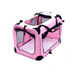 Caja de Transporte Plegable de Alta Calidad para Perros, Gatos y Conejos, con Correas y Tapete - Product Image 3