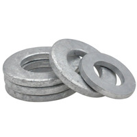 8.8 Grade M6-M36 Hot Dip Galvanized HDG Steel DIN 125 Flat Washers