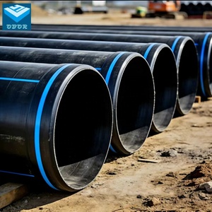 ท่อ HDPE ขนาดใหญ่ เส้นผ่านศูนย์กลาง DN 20 มม.-1600 มม. ท่อพลาสติก HDPE บริสุทธิ์ ปลอดสารพิษ สำหรับระบบชลประทานสายพานอาหารเมืองหลวง - Product Image 3