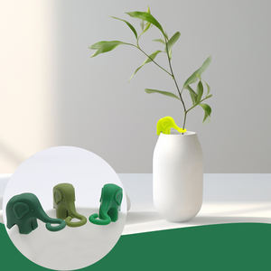 Propagation des plantes ami feuille copain fleurs Support <span class=keywords><strong>pour</strong></span> germes tiges boutures mignon éléphant porte-plante <span class=keywords><strong>pour</strong></span> les amoureux des plantes de jardin - Product Image 2