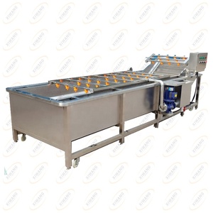 Máquina Comercial Automática de Acero Inoxidable para Lavar Frutas y Verduras para Plantas de Procesamiento de Vegetales, Capacidad de 500-700 KG/H, Nueva - Product Image 3