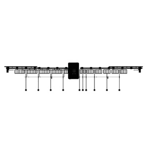 Lx650fbhga hình chữ H H thép chùm tia laser cắt thiết bị kim loại thép không gỉ ống máy cắt laser - Product Image 6