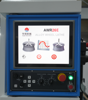 Máquina de Corte de Diamantes AWR26E 15  Optimización de Curvas Automáticas con Pantalla Táctil en Pulgadas para Talleres de Reparación de Llantas de Nivel Básico