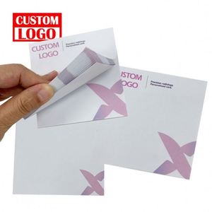 Notes autocollantes en papier, notes adhésives personnalisées avec logo publicitaire, forme personnalisable - Product Image 1