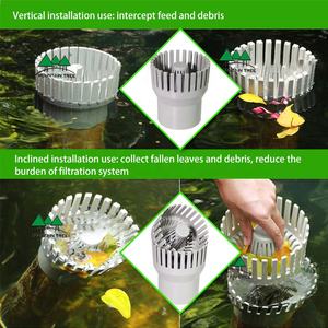 <span class=keywords><strong>หัว</strong></span>กรองระบายน้ำบ่อ<span class=keywords><strong>ปลา</strong></span>คาร์<span class=keywords><strong>ฟ</strong></span> สำหรับการเลี้ยงปลา กำจัดเศษใบไม้ ป้องกันการอุดตัน ขนาด 50/75/110 มม. - Product Image 2