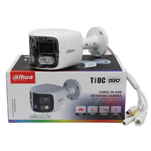 Caméra réseau Dahua originale IPC-PFW3849S-A180-AS-PV 2x4MP TiOC Duo Splicing à focale fixe Bullet WizSense avec alarme sonore et lumineuse - Product Image 1