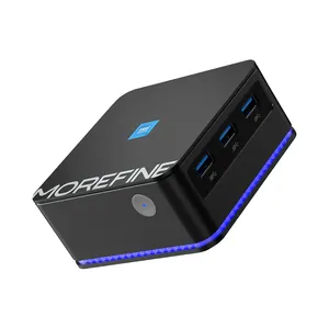 New Morefine Win 11 Mini PC 11th Gen N5105 DDR4 2933MHz UltraCompact Pocket Computer Dual LAN 3x4K@60Hz WiFi6 BT5.2 TV BOX