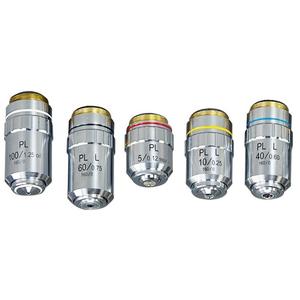 Microscope métallographique objectif achromatique à champ plat à longue distance de travail PLL 5 10 20 40 50 <span class=keywords><strong>60</strong></span> 80 <span class=keywords><strong>100X</strong></span> objectif - Product Image 5