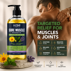<span class=keywords><strong>Aceite</strong></span> <span class=keywords><strong>de</strong></span> Masaje para Dolores Musculares OEM ODM - Con Infusión <span class=keywords><strong>de</strong></span> Árnica, Alivio Natural del Dolor para Articulaciones y Músculos Adoloridos, Grado Terapéutico para Masajes - Product Image 1