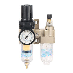 Filtre séparateur air-eau en aluminium ACF2000, raccord double/triple pour compresseur d'air avec fonctions d'huile et de pompe - Product Image 1