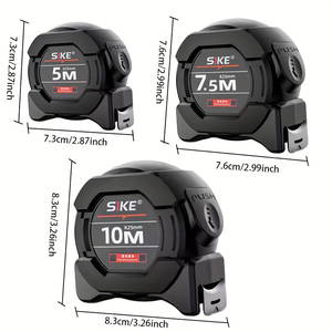 Cinta Métrica <span class=keywords><strong>de</strong></span> Acero Fluorescente <span class=keywords><strong>de</strong></span> Alta Precisión <span class=keywords><strong>de</strong></span> 5M 7.5M 10M, Autoblocante, Engrosada, Resistente al Desgaste y a las Caídas, Diseño Industrial - Product Image 1