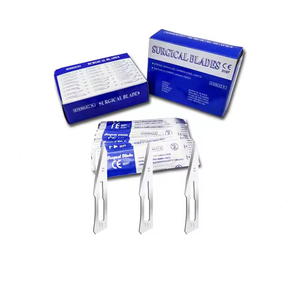 मेडिकल स्टेनलेस स्टील सर्जिकल ब्लेड डिस्पोजेबल तेज और सटीक - Product Image 1