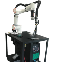 Brazo Robótico Heavth Cobot para Soldadura MIG, 350A-500A, PLC, Motor, Caja de Cambios, 220V/380V, 1kW