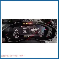 Écran LCD d'origine de 12.3 pouces pour Audi Q8 Q7 Q5 Q3 A6 LQ123M5NZ01 Instrument numérique de remplacement de l'écran LCD