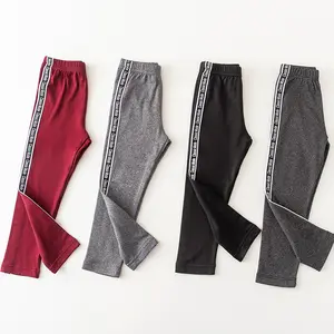 Roupas de malha para crianças, novas meias leggings para crianças, de malha, para sua própria loja on-line