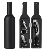 Ouvre-bouteille en forme de bouteille, gadget compact et portable, structure robuste, utilisation facile pour la maison, le bar, les voyages, les fêtes, cadeau