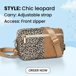 Sac de rangement <span class=keywords><strong>pour</strong></span> couches de haute qualité à motif personnalisé, sac de poussette, sac bandoulière <span class=keywords><strong>pour</strong></span> maman en déplacement - Product Image 4