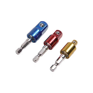 3Pcs 1/4 "<span class=keywords><strong>3</strong></span>/8" 1/<span class=keywords><strong>2</strong></span> "Impacto Soquete de Extensão Rod CRV Hexagon Handle para Cabeça Quadrada Conexão Rod Bit Soquete Adapter Set - Product Image 2