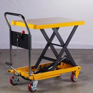 Meja troli pengangkat hidrolik tangan 200kg/truk <span class=keywords><strong>Platform</strong></span> hidrolik - Product Image 2