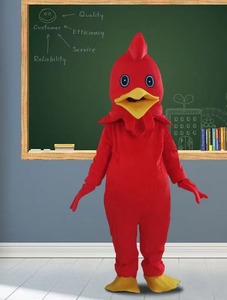 UYEAH MOQ 1 Pezzo Costume da Mascotte Personalizzato a Forma di Gallina per Adulti, Non Gonfiabile - Product Image 4