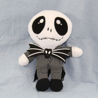 Cauchemar avant noël Anime Jack démon crâne en peluche poupée Halloween squelette en peluche jouet personnalisé jouet bas quantité minimale de commande