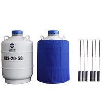 Réservoir de stockage d'azote liquide 20L Pailles de sperme