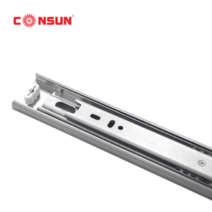 S4501 CONSUN Bán Hot Heavy Duty Thép Không Gỉ Full Extension Ball Bearing 3 Fold Telescopic Kênh Ngăn Kéo Đường Ray <span class=keywords><strong>Slides</strong></span> - Product Image 6