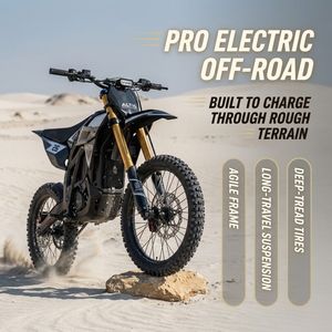 Motocicleta Todoterreno Altis 2026, 25kW, 97.2V, 35Ah, 601Nm de Torque, con Frenos Hidráulicos de 4 Pistones - Product Image 3