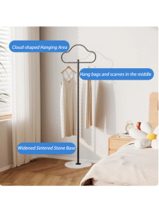 Appendiabiti Salvaspazio Autoportante dal <span class=keywords><strong>Design</strong></span> Stretto per Angoli di Piccole Camere <span class=keywords><strong>da</strong></span> Letto - Product Image 4