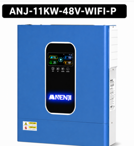 Anenji อินเวอร์เตอร์พลังงานแสงอาทิตย์ ANJ-11KW-48V-WIFI-P 11000W 48V 11KW ไฮบริด anenji ถูกสร้างขึ้นในสต็อก - Product Image 1