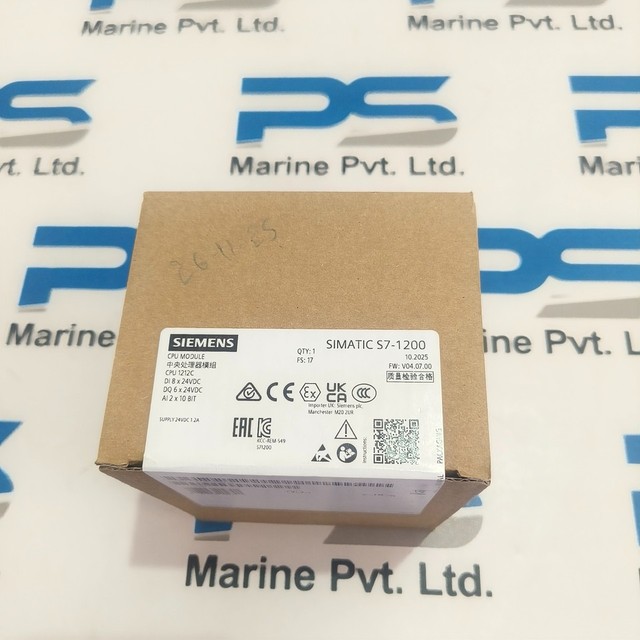 Original Brand New SIMATIC S71200 6ES7 2121AE400XB0 1212C CPU Module For PLC