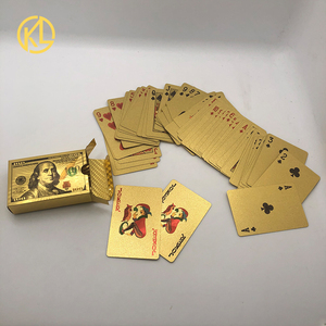 Cartas <span class=keywords><strong>de</strong></span> Póker <span class=keywords><strong>de</strong></span> Oro <span class=keywords><strong>de</strong></span> 24k con Diseño Impermeable y Elegante para <span class=keywords><strong>Juegos</strong></span> <span class=keywords><strong>de</strong></span> Azar, Diversión con <span class=keywords><strong>Dinero</strong></span> o Regalos <span class=keywords><strong>de</strong></span> Boda - Product Image 5