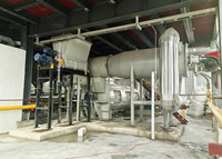 Automatische roterende droger voor roestvrijstalen gasverwarmde gemeentelijke slib, calciumhydroxide slurry en koperoxide filtercake