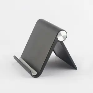 Suporte ajustável de celular e tablet, portátil, dobrável, plástico abs, suporte de apoio