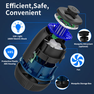 Vente chaude 5V <span class=keywords><strong>Usb</strong></span> alimenté <span class=keywords><strong>Anti</strong></span> mouche <span class=keywords><strong>moustique</strong></span> tueur piège lampe Uv électrique flux d'air Biogents <span class=keywords><strong>moustique</strong></span> piège Zapper - Product Image 5