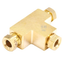 YUQI Đầu Nối Ống Bằng Đồng Nguyên Bộ Đầu Nối M8 M10 Đầu Nối Ống Dầu Nước 4Mm/6Mm Đầu Nối Ống Đồng Nylon - Product Image 3