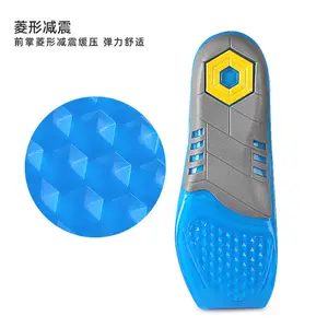 Men Sport Running Memory Foam Shoe Insole Arch Support Orthopedic Plantar Running Insole For Shoes
