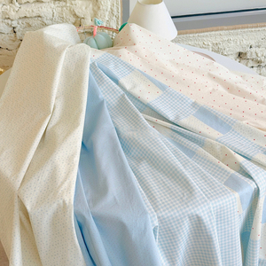 Tela <span class=keywords><strong>de</strong></span> Algodón Tejida <span class=keywords><strong>de</strong></span> Alta Calidad, Suave, 40S, Ecológica, 100% Algodón, para Manualidades, Ropa <span class=keywords><strong>de</strong></span> Muñecas, Bolsos, Accesorios para el Cabello y Ropa para el Hogar - Product Image 4