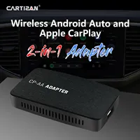 2022 Wireless Android Auto und Carplay Dongle 2 in 1 Adapter für das Auto mit kabel gebundenem Carplay