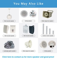 Ip et interphone audio système pa amplificateur pa 100v système de sonorisation ensemble complet en atrack
