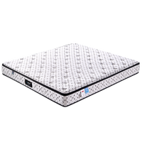 Colchón Plegable Económico en Caja, de Tela, para Hotel, con Látex Natural, Gel, Espuma Viscoelástica y Resortes Ensacados