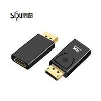 Adaptateur DisplayPort vers HDMI SIPU, vente chaude, plaqué or, 1080P 4K, câble DisplayPort pour carte graphique, moniteur, ordinateur