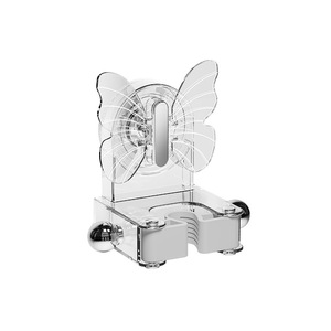 Punch-Free Plastic Toilet Wall Hanging Rack Bathroom Mop <strong>Clip</strong> <strong>Hanger</strong> with Suction Cup Storage Hook and Buckle Fastener - Product Image 5