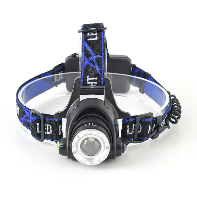 USB Rechargeable Red Safety Light Headlamp, Outdoor Waterproof Headlamps 3 Modes 90 Degree Pivotable Head LED Headlamp