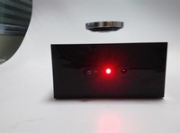 Exhibidor Levitante Inalámbrico Negro Moderno con Batería de Litio Preensamblada, Capacidad Máxima de 500g Peso Levitante