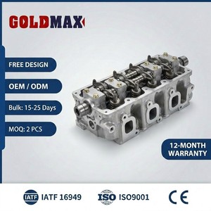 GOLDMAX Nouvelle culasse nue/complète 11110-78B00 pour moteur Daewoo Tico Damas <span class=keywords><strong>Labo</strong></span> 0.8L F8B F8C 11110-80D00 Aluminium 6V - Product Image 1