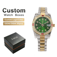 Reloj de Lujo para Mujer RICECGO OEM ODM, Reloj Masónico para Mujer, Esfera Personalizada con Logotipo, Fabricantes de Relojes Personalizados