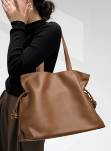 Prodotti di Tendenza 2026: <span class=keywords><strong>Borse</strong></span> a Mano di Lusso <span class=keywords><strong>in</strong></span> Vera <span class=keywords><strong>Pelle</strong></span> per Donne, Borsa Tote <span class=keywords><strong>in</strong></span> <span class=keywords><strong>Pelle</strong></span> di Vacchetta con Coulisse alla Moda - Product Image 6