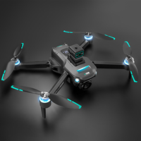 Drone RC GPS Muse Origin 4K professionnel avec caméra HD, quadricoptère brushless 5G, flux optique et télécommande avec écran